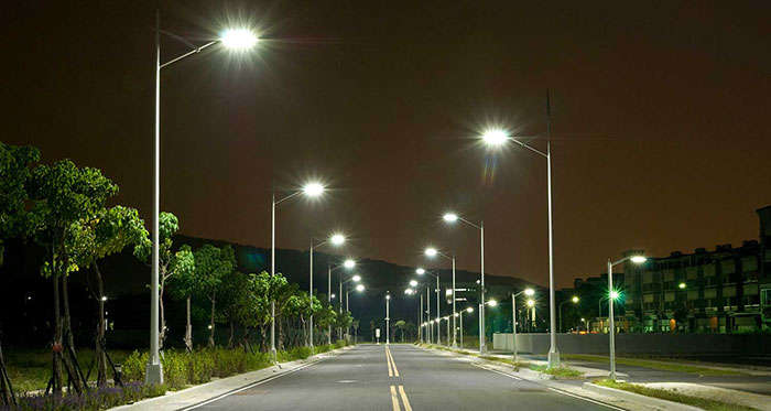 Solar Street Light with Smart Sensors for Energy Savings