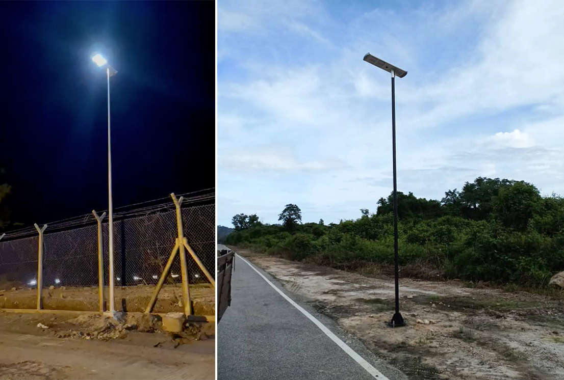 80w solar street light