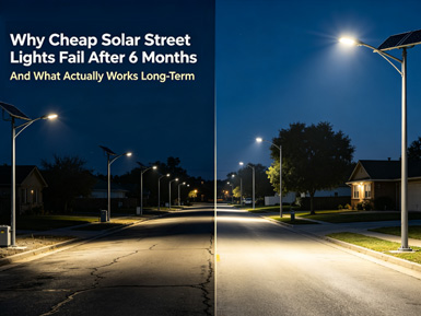 Why Cheap Solar Street Lights Fail After 6 Months (And What Actually Works Long-Term)