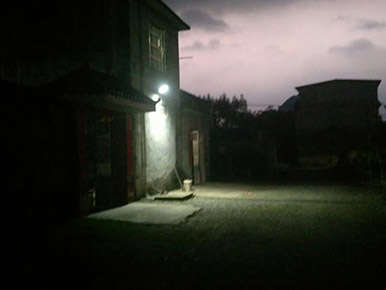 Extra lighting in parking lots