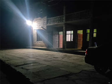 Home Courtyard Lighting