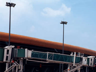 Factory building lighting