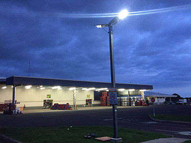 Industrial Rark Road Lighting