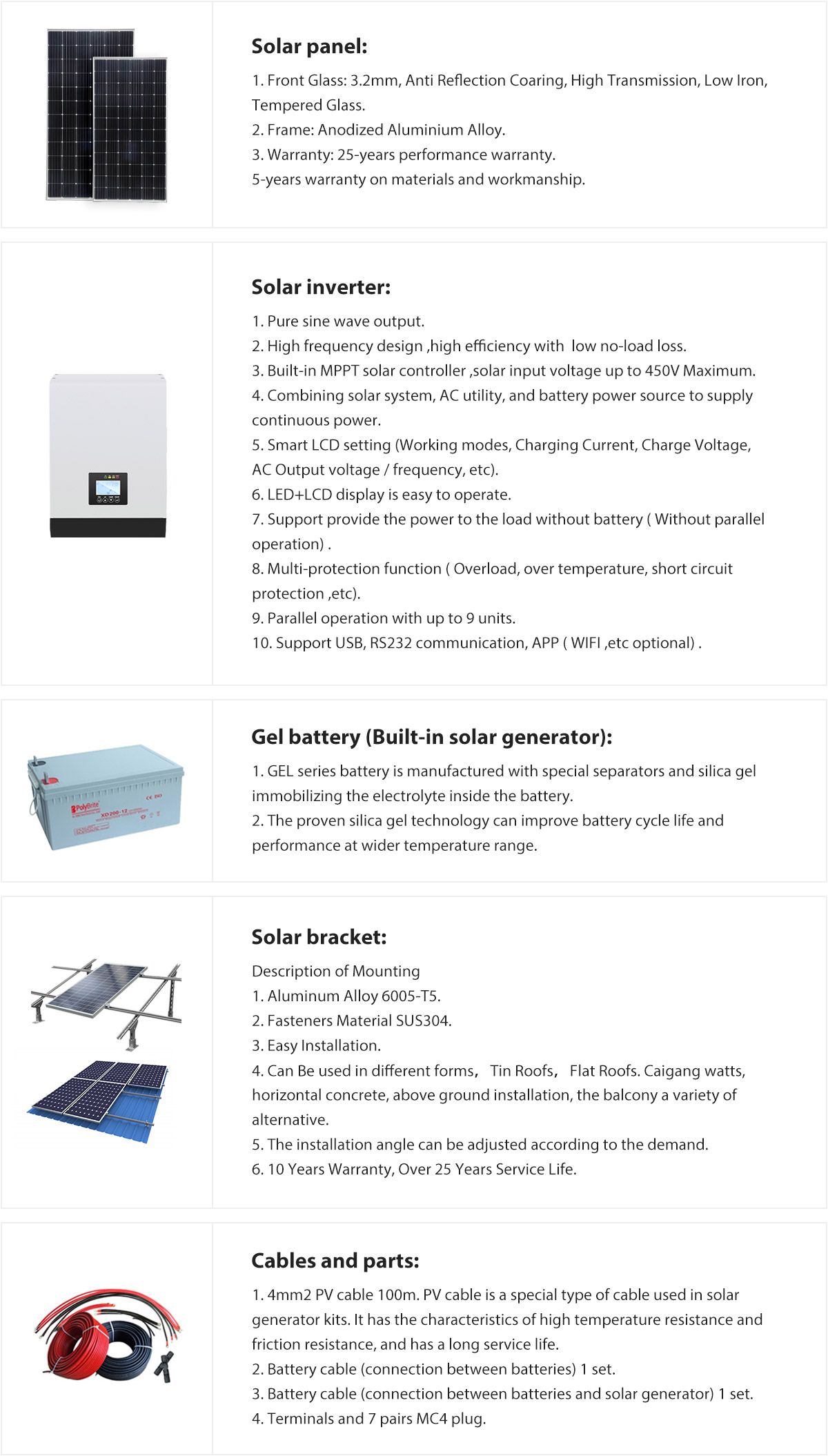 5KW Solar Power System