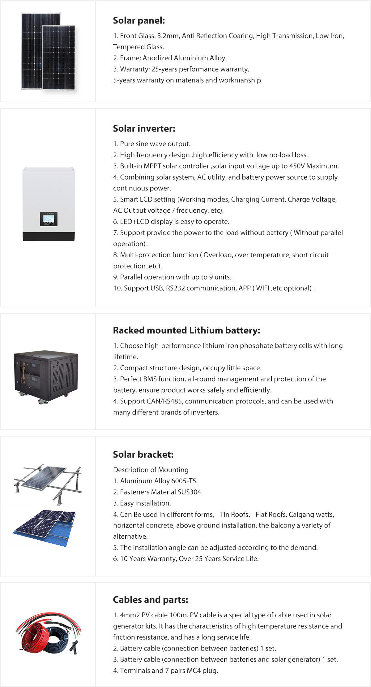 5KW Solar Power System