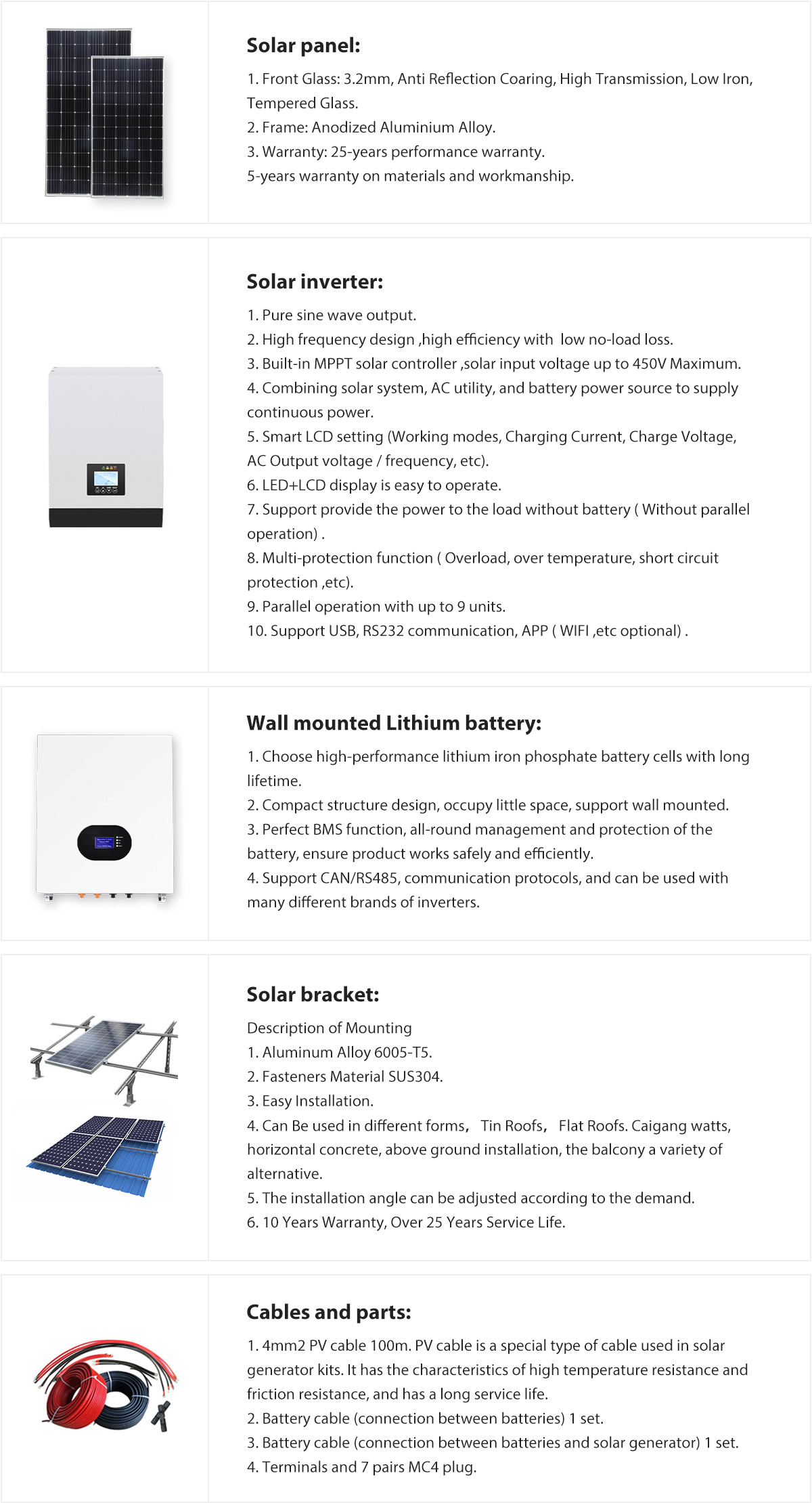 5KW Solar Power System