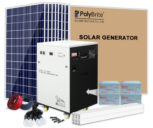 ESS 2KW-7KW Solar Generator System