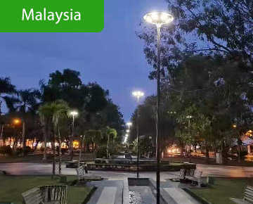 Solar Garden Lighting Project Malaysia